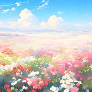 Beautiful Flower Field