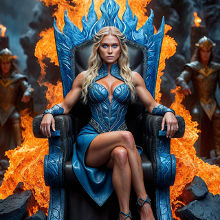 Queen of fire and ice