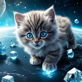 Ice kitty
