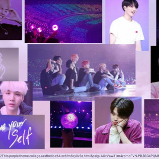 BTS wallpaper purple