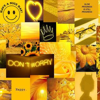 Yellow Aesthetic Wallpaper