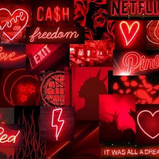 Red Aesthetic Wallpaper