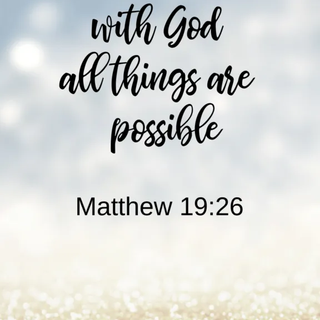 Matthew 19:26  Wallpaper