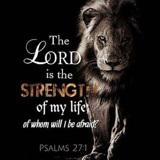 Psalm 27:1 Wallpaper