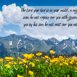 Zephaniah 3:17 Wallpaper 