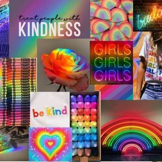 Rainbow Aesthetic Wallpaper