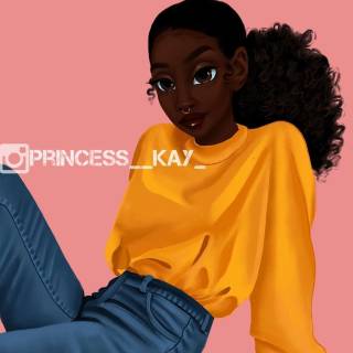 Pretty Black Girl Cartoon 