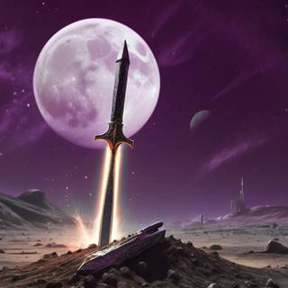 BlackArch x EndeavourOS Wallpaper HistoricaLinux Sword