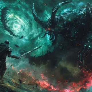 Knight vs. Abyssal Beast