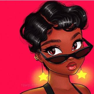 Black Cartoons Girl 