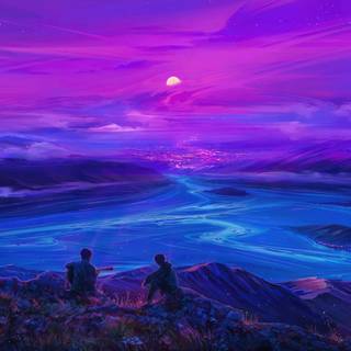 Harmonic Bliss Enjoying The Tunes