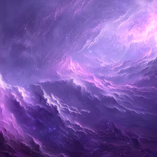 A Dance of Purple Nebulae