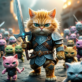 Viking kitty battle