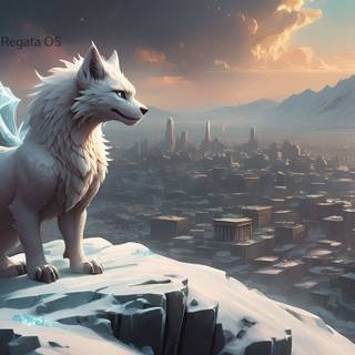 Regata OS 24 Artic Fox Linux Wallpaper