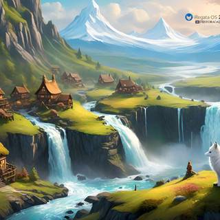 Regata OS 24 Arctic Fox Linux Wallpaper