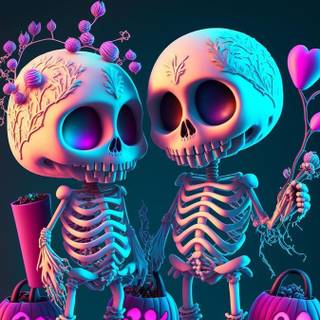 skeleton kids