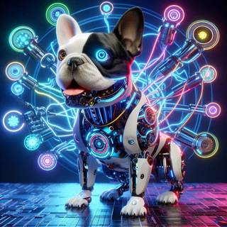  Robotic French Bulldog in Unreal Engine