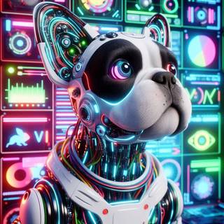  Robotic French Bulldog in Unreal Engine