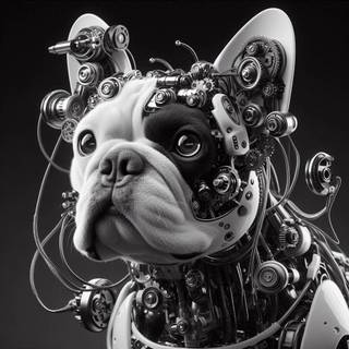  Robotic French Bulldog in Unreal Engine