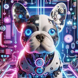  Robotic French Bulldog in Unreal Engine
