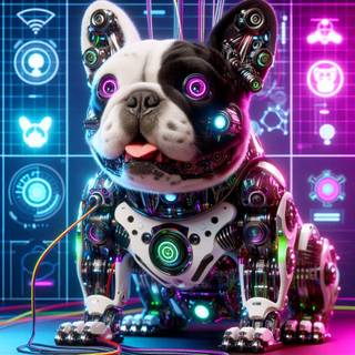  Robotic French Bulldog in Unreal Engine