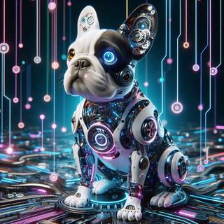  Robotic French Bulldog in Unreal Engine