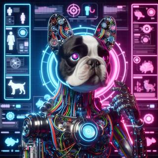 Robotic French Bulldog in Unreal Engine