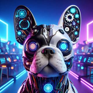  Robotic French Bulldog in Unreal Engine