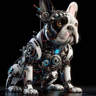  Robotic French Bulldog in Unreal Engine