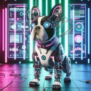  Robotic French Bulldog in Unreal Engine