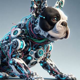  Robotic French Bulldog in Unreal Engine