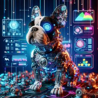  Robotic French Bulldog in Unreal Engine