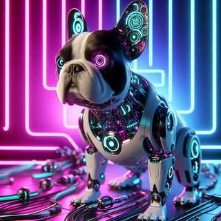  Robotic French Bulldog in Unreal Engine