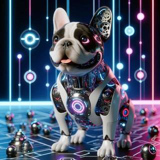  Robotic French Bulldog in Unreal Engine