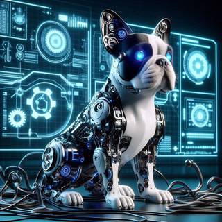  Robotic French Bulldog in Unreal Engine