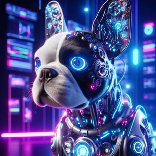  Robotic French Bulldog in Unreal Engine