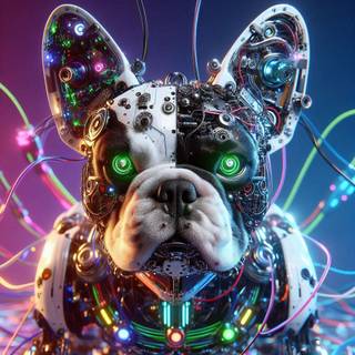  Robotic French Bulldog in Unreal Engine