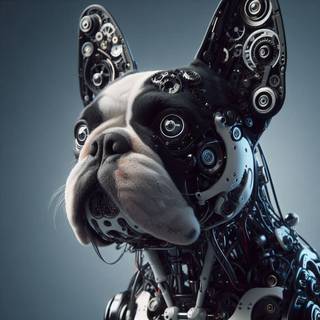  Robotic French Bulldog in Unreal Engine