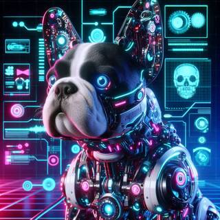  Robotic French Bulldog in Unreal Engine