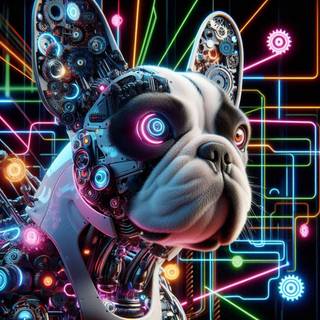  Robotic French Bulldog in Unreal Engine