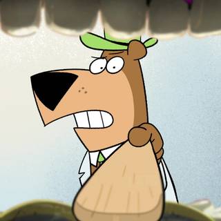 Jellystone Yogi Bear Looking Inside Mouth