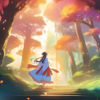 Anime Mystical forest