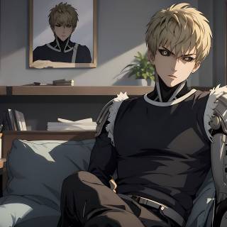Genos (One-Punch Man) by lukychandra 
