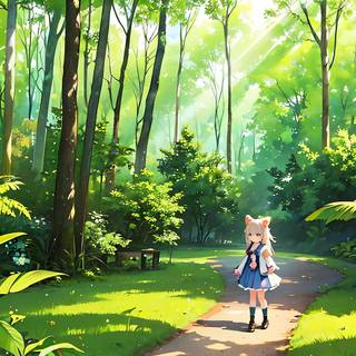 Anime Girl by lukychandra