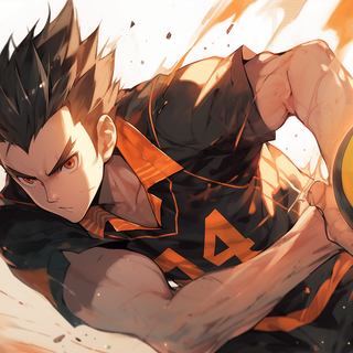 Haikyū!!, Kōtarō Bokuto Action Volleyball by patrika