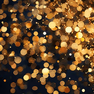 Black and Gold Glitter