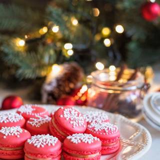 Christmas Macaroon