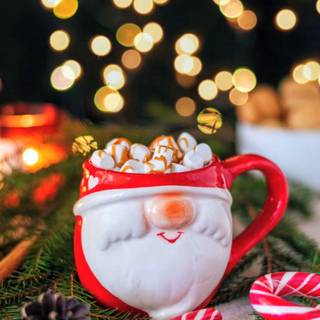 Santa and Hot Chocolate