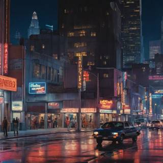 1930s American City by Szapy