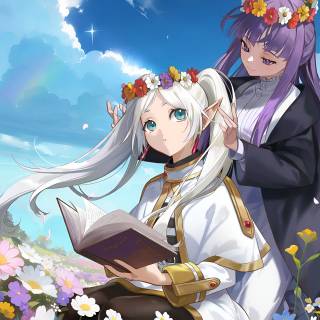 Frieren & Fern by 褪色の猫又汐沁